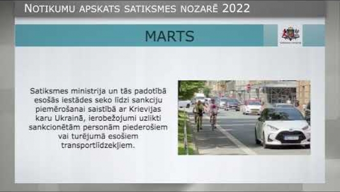 2022. gada 1. ceturksnis satiksmes nozarē